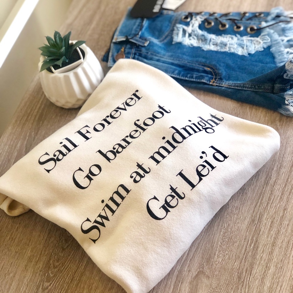 Zip up hoodie Wildfox sail forever